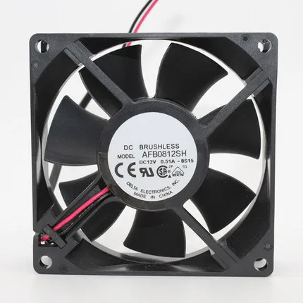 AFB0812SH 8025 12 В 0.51a 8 см/см большой объем воздуха мяч четыре pin PWM с регулировкой скорости мини вентилятор охлаждения центрального процессора для компьютера