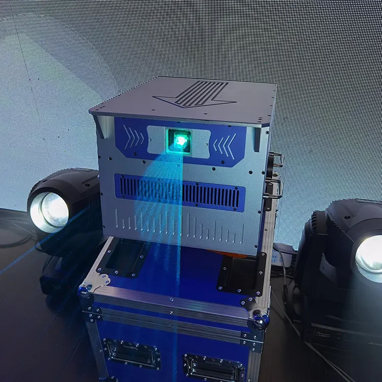 Full Color Animation Projector 30W Rgb Dmx512 Laser Light For Night Club Event