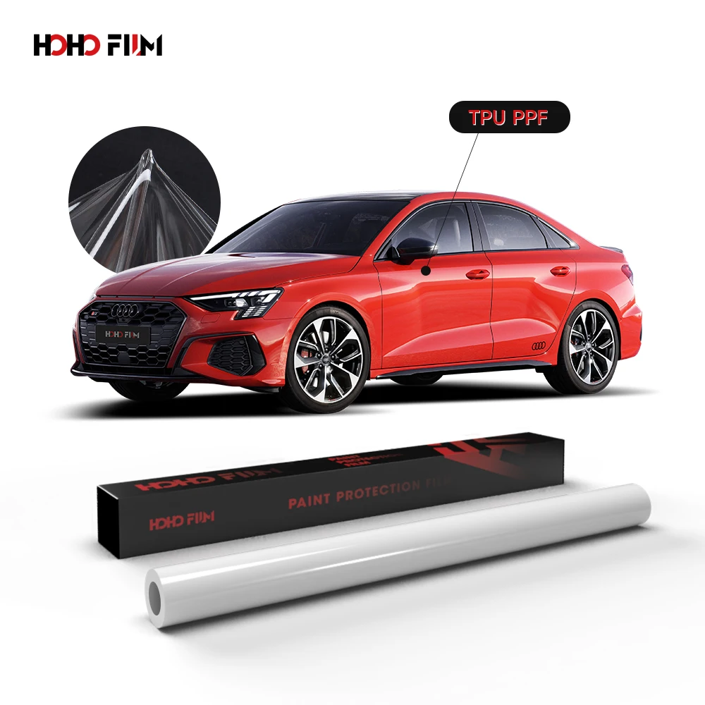 HOHOFILM 8.5mil Car PPF Paint Protection Film Stain Resistance Clear Self Healing Auto Bra TPU PPF Film Paint Protective Film