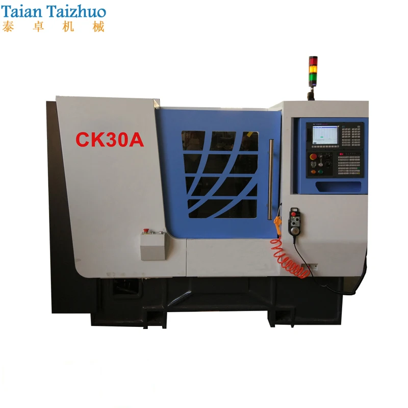 Used Slant Bed CNC Lathe With FANUC Controller TCK30A For Sale