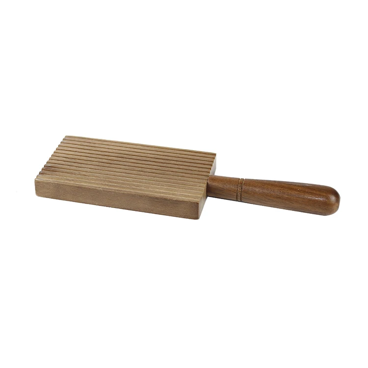 
Wholesale Black Walnut Spaghetti Pasta Maker Board Garganelli and Gnocchi Stripper Paddles 