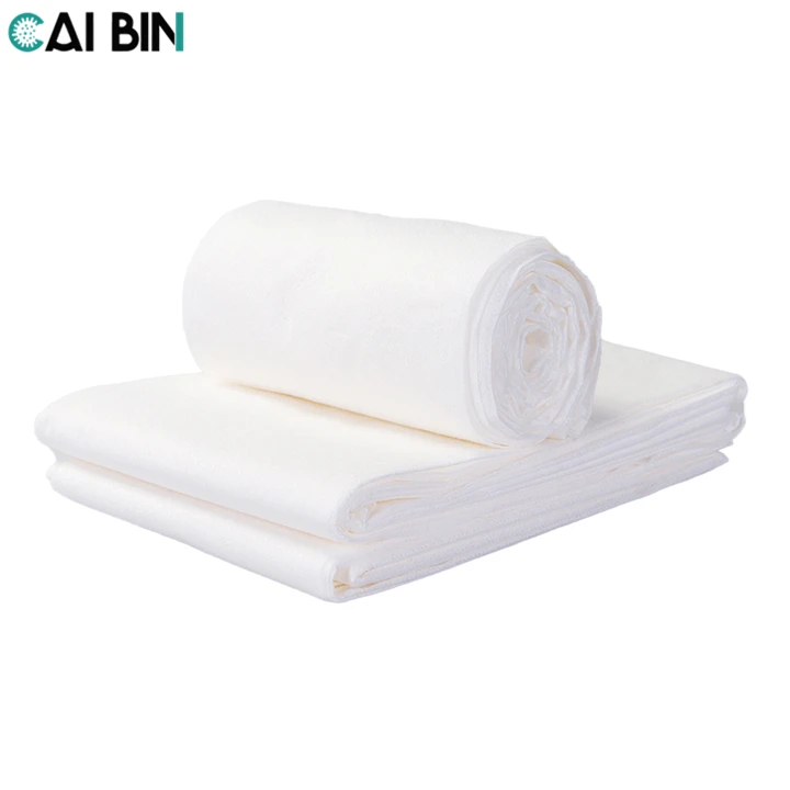 
Хорошая цена PP древесная целлюлоза ткань одноразовое полотенце для лица банное полотенце 