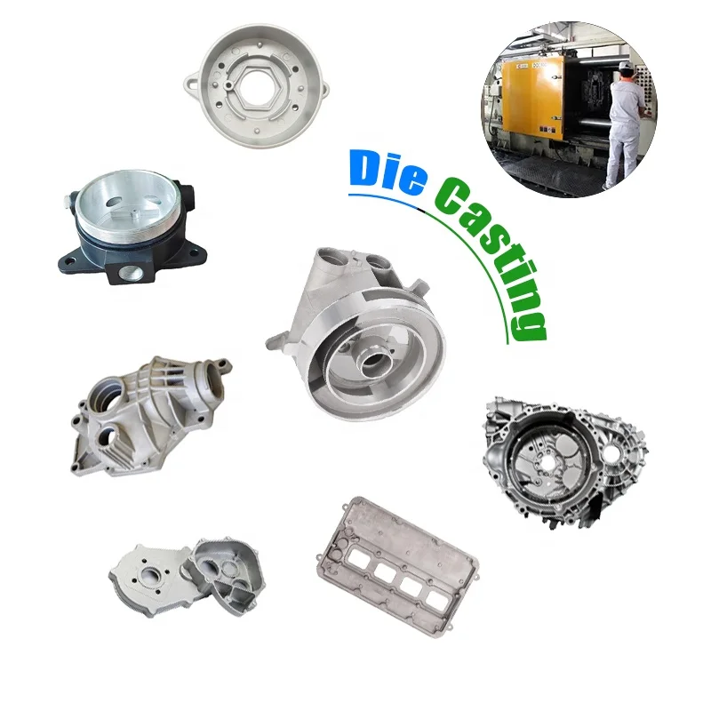 Custom Stainless Steel Investment Zinc Alloy Metal Casting Service high pressure die casting aluminum parts