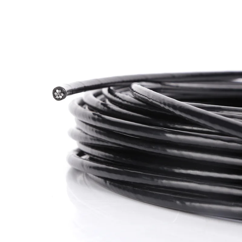 Wholesale of 6mm and 5mm PU coated galvanized steel wire rope cables for fitness equipment in factories