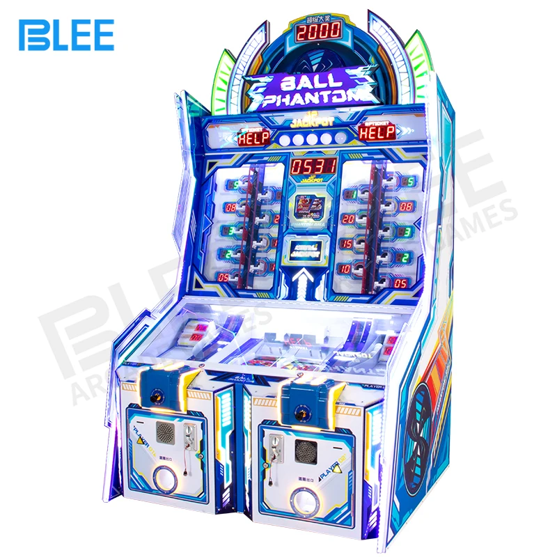 Factory  Coin Operated Lottery Machine Arcade Game Phantom Pinball Redemption Game Machine Thailand Lottery Ticket Machine