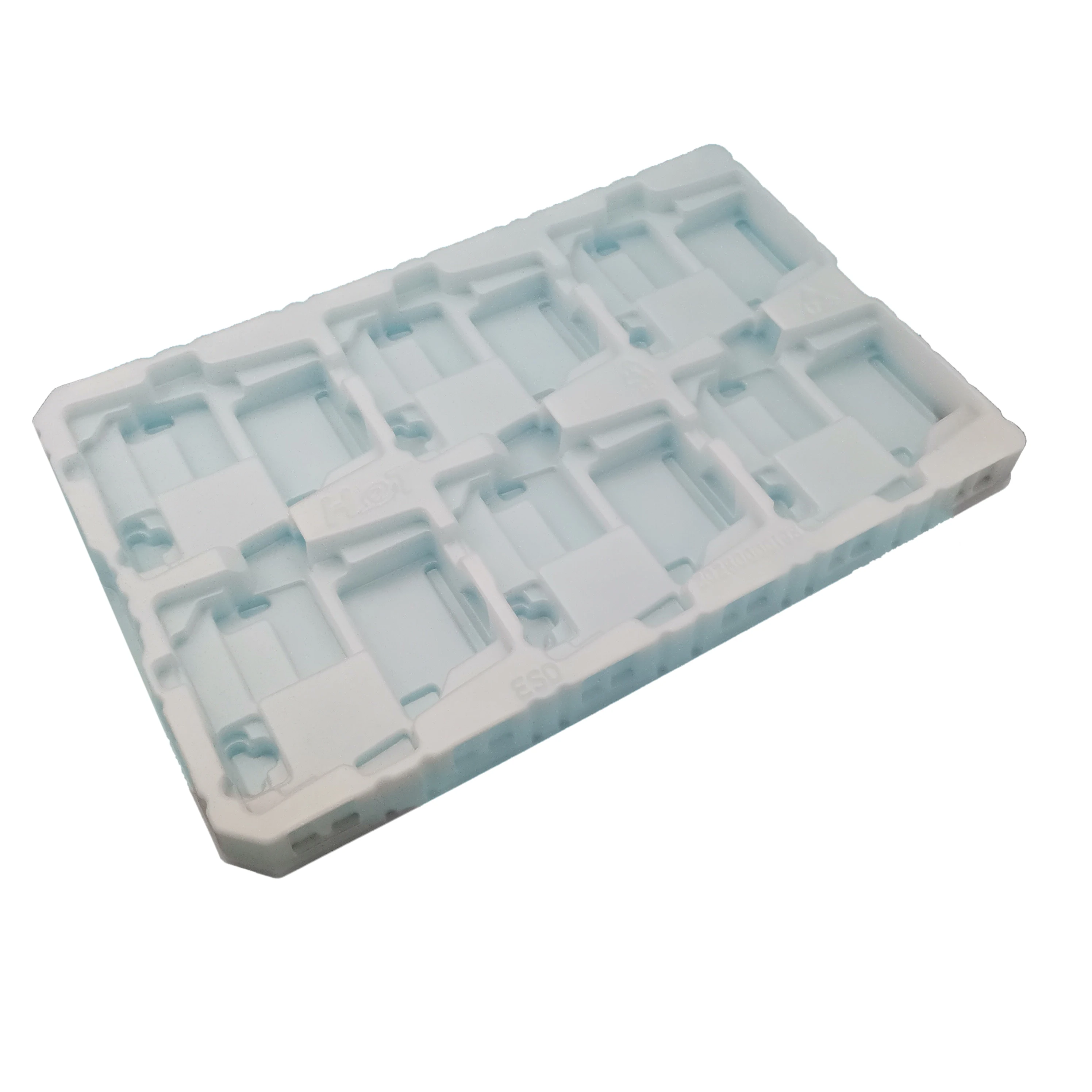 Customized   Vacuum Forming  Esd Blsiter Tray,Ps Blister Tray,Shenzhen Factory Antistatic Tray