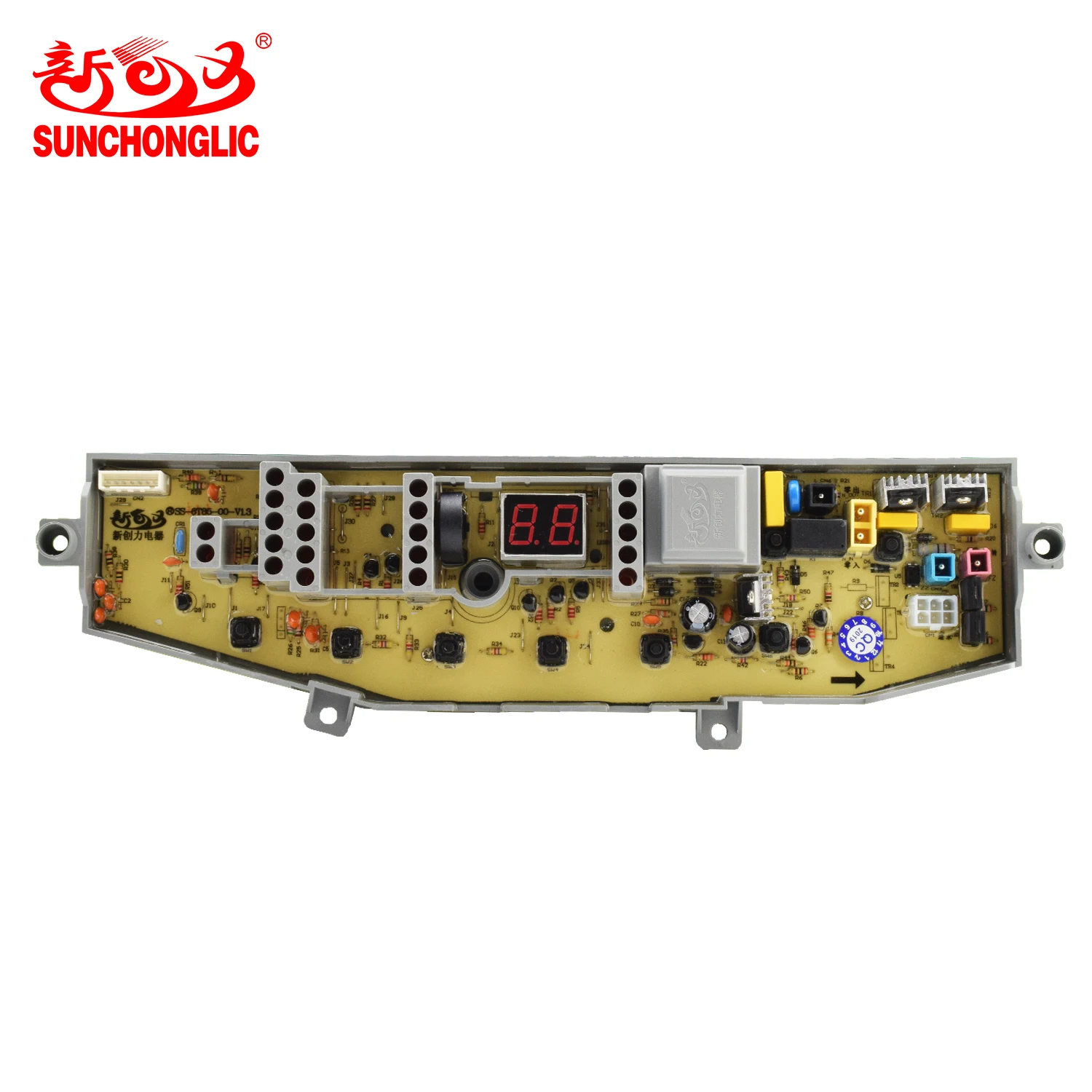 Sunchonglic factory price supply wash machine spare parts pcb control panel board