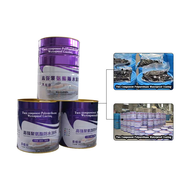 Ofimut Resistant Two Component Type I Polyurethane Waterproof Coating