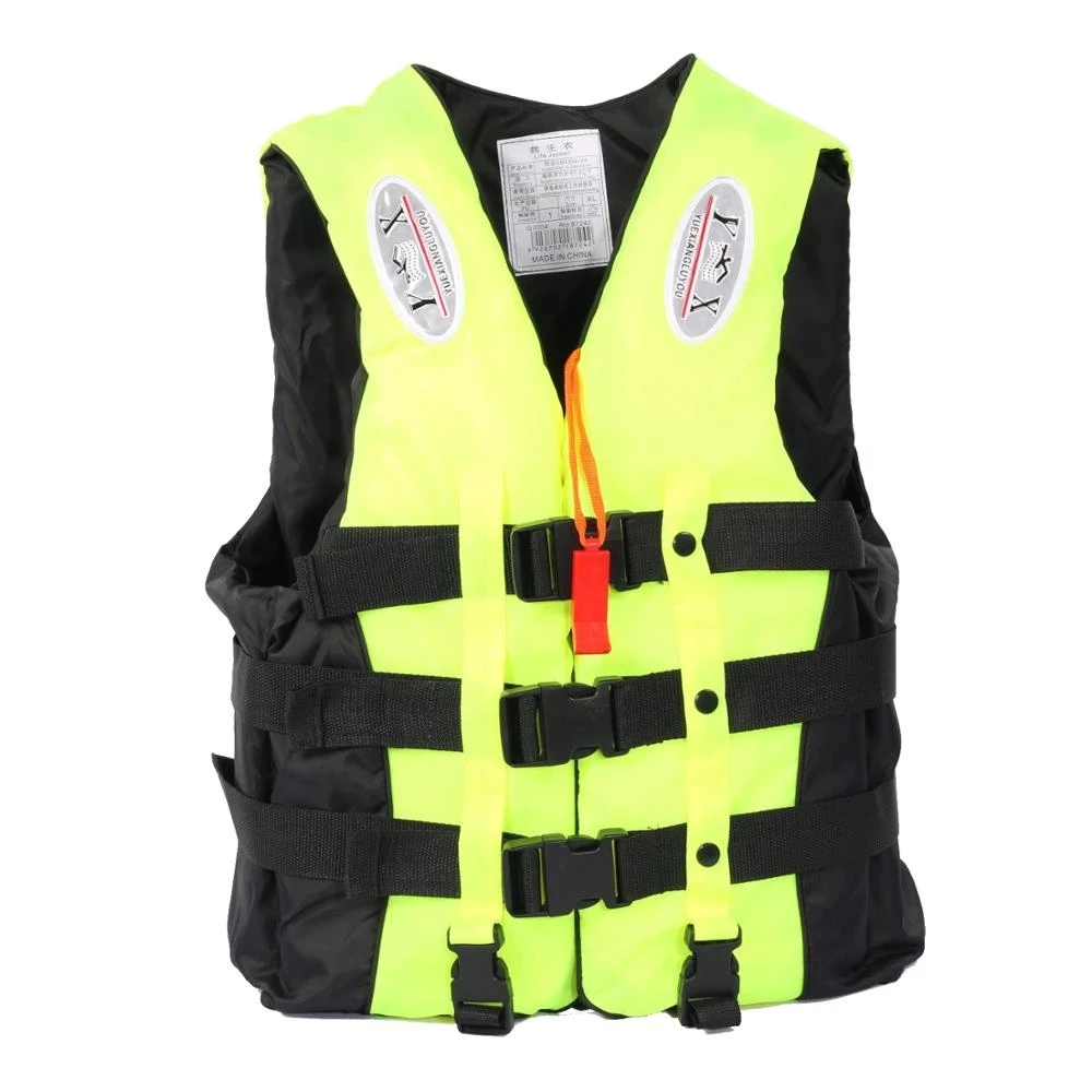 Adult Life Vest with Whistle S-XXXL Sizes Jacket Swimming Boating Ski Drifting Life Vest Water Sports Man kids Jacket