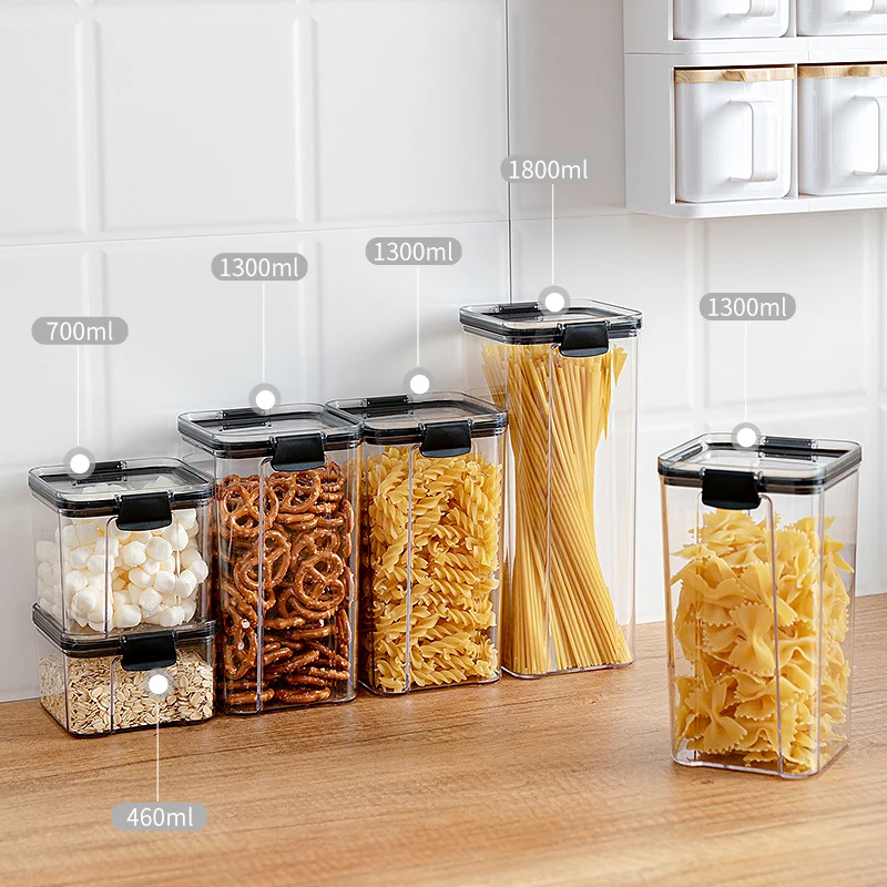 
Plastic Dry Food Crisper Whole Grain Refrigerator Box Storage Box 