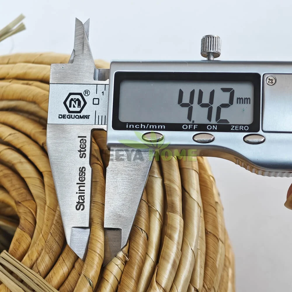 Natural Single-Ply Straw Rope for Weaving Matting Chair Caning Gardening Packaging Making Furniture Gift Handicrafts