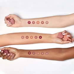 wholesale vegan custom private label vendor cute matte liquid lip gloss kaja beauty heart shape lipstick