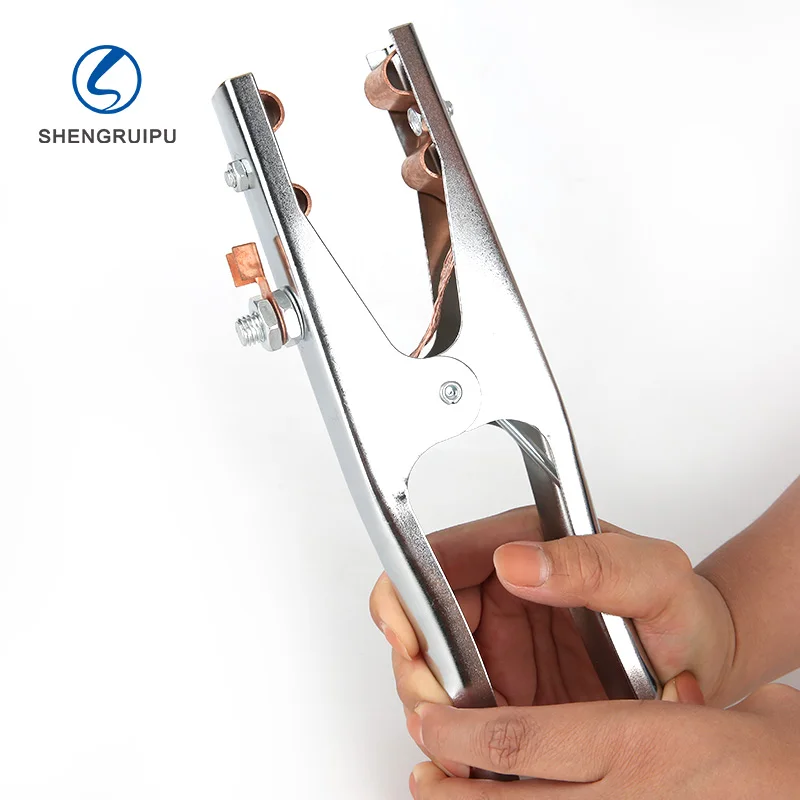 high quality Shengruipu Brand earth copper grounding clamp