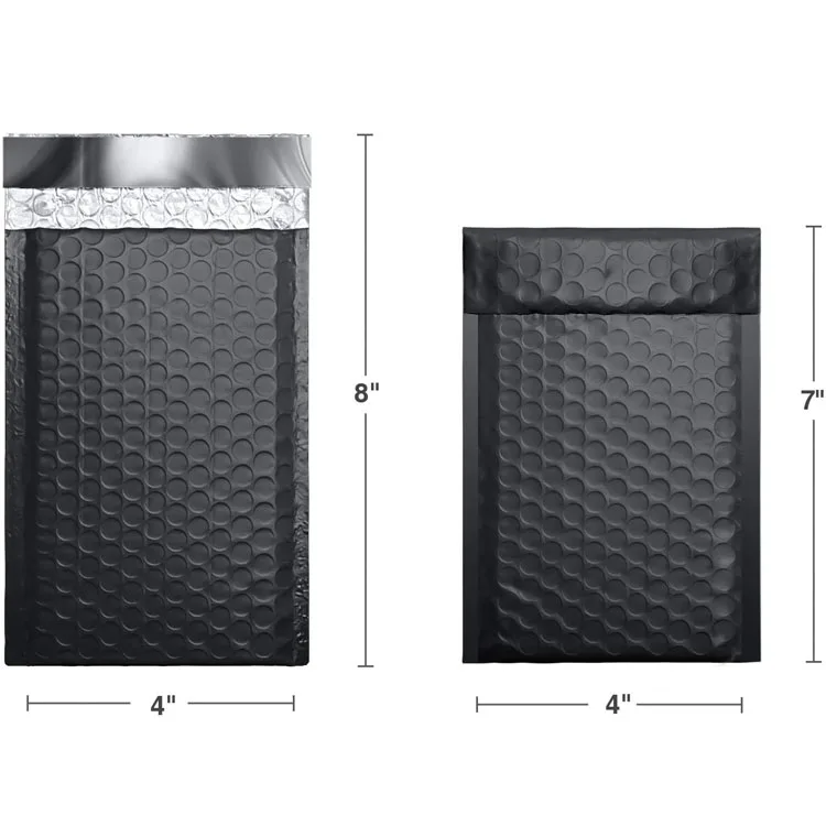 Cheap Eco Friendly 10x13 6x9 Black Bubble Mailer Bags Shipping Supplies and Packaging