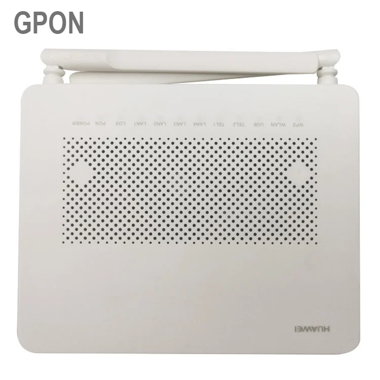 Fiber ONT Sc/Apc Router HG8245 HG8245A HG8245C 4GE+WiFi+2POTS+1USB FTTX Node Box Network System Gpon SFP ONU FTTH ONT Modem