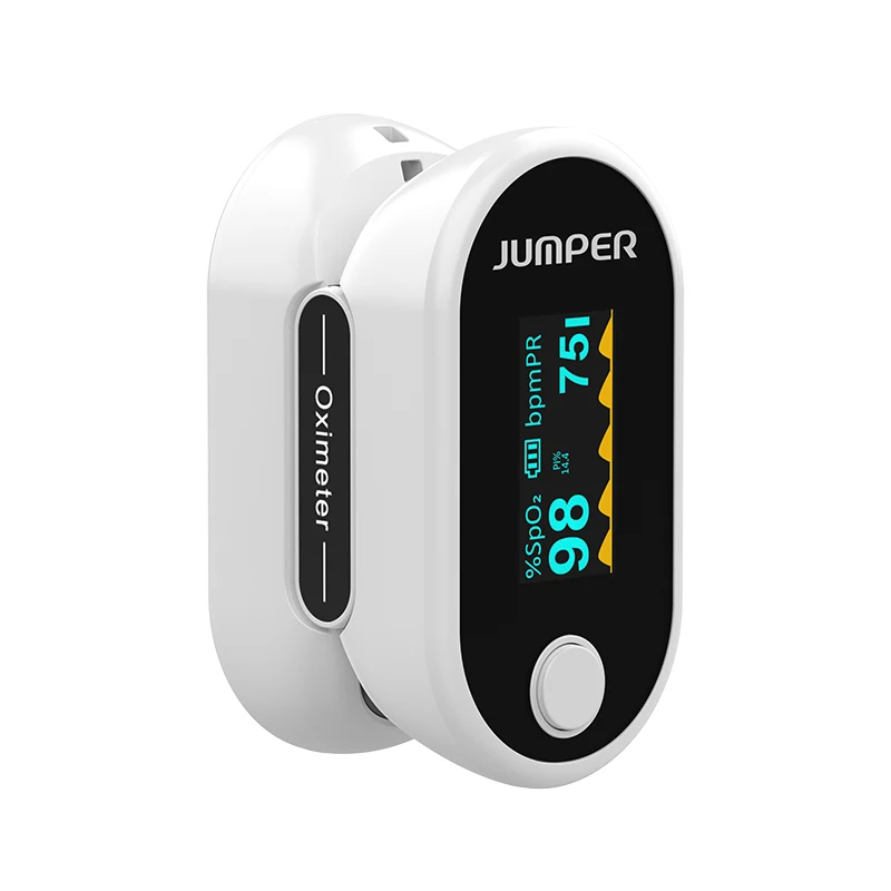 JUMPER SPA11 TFT Screen Spo2 Oxy Blood Oxygen Fingertip Pulse Oximeter Test Handheld Digital Oximetro