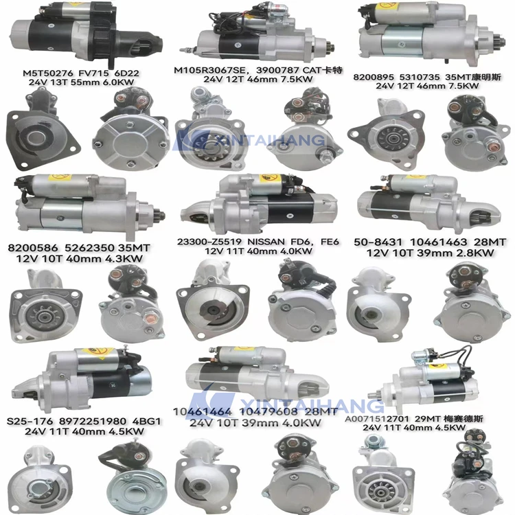 12V 10T starter suitable for ENGEEN SRL Perkins 1106TAG 1106D E66TA E66TAG4 engine starter motor 11131488 3127536 IS1193