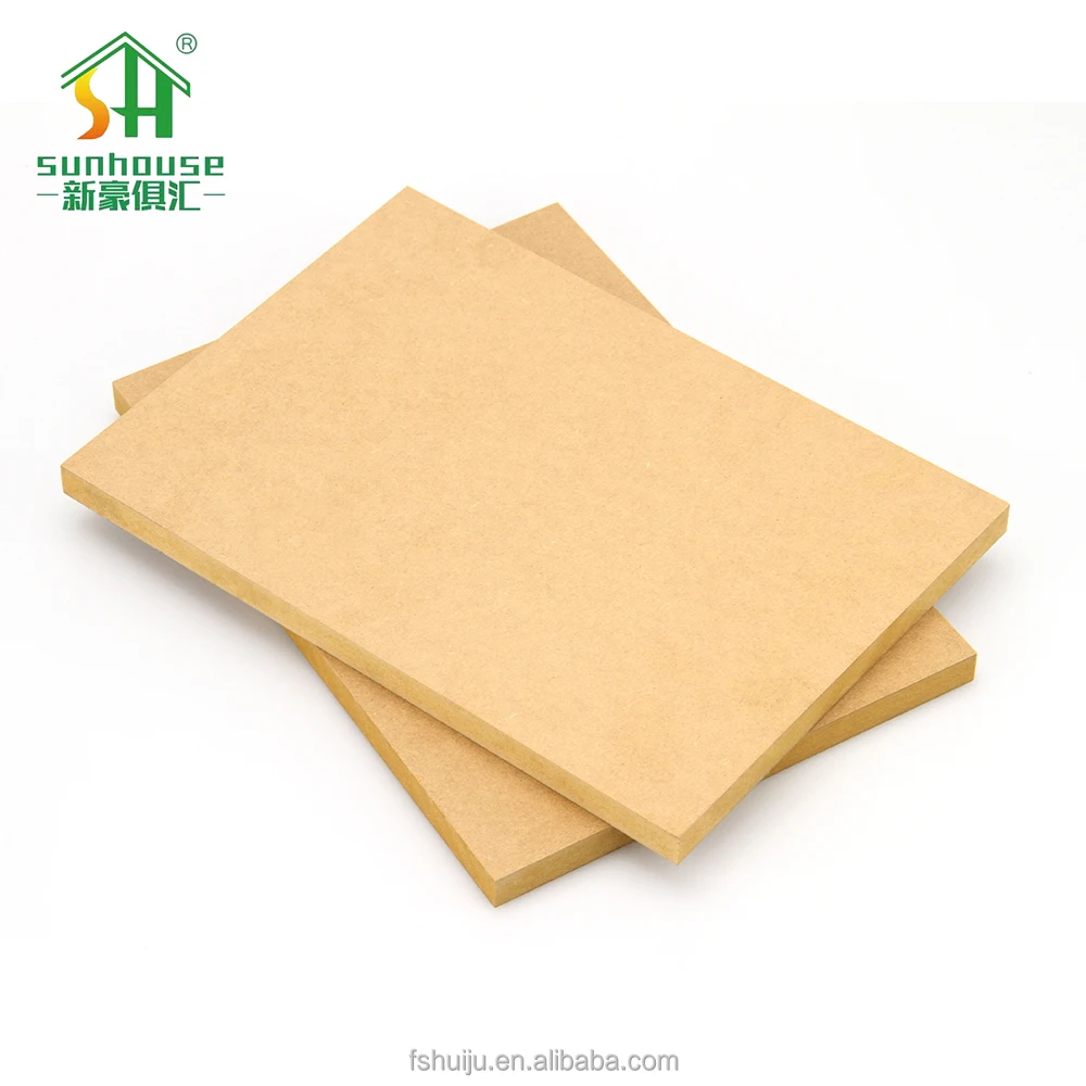 Raw Mdf Wood Mdf from China Price/plain Wood Fiber Dieffenbach Continuous Press Medium Fiber Plate Production Line E1/E0/P2,E1