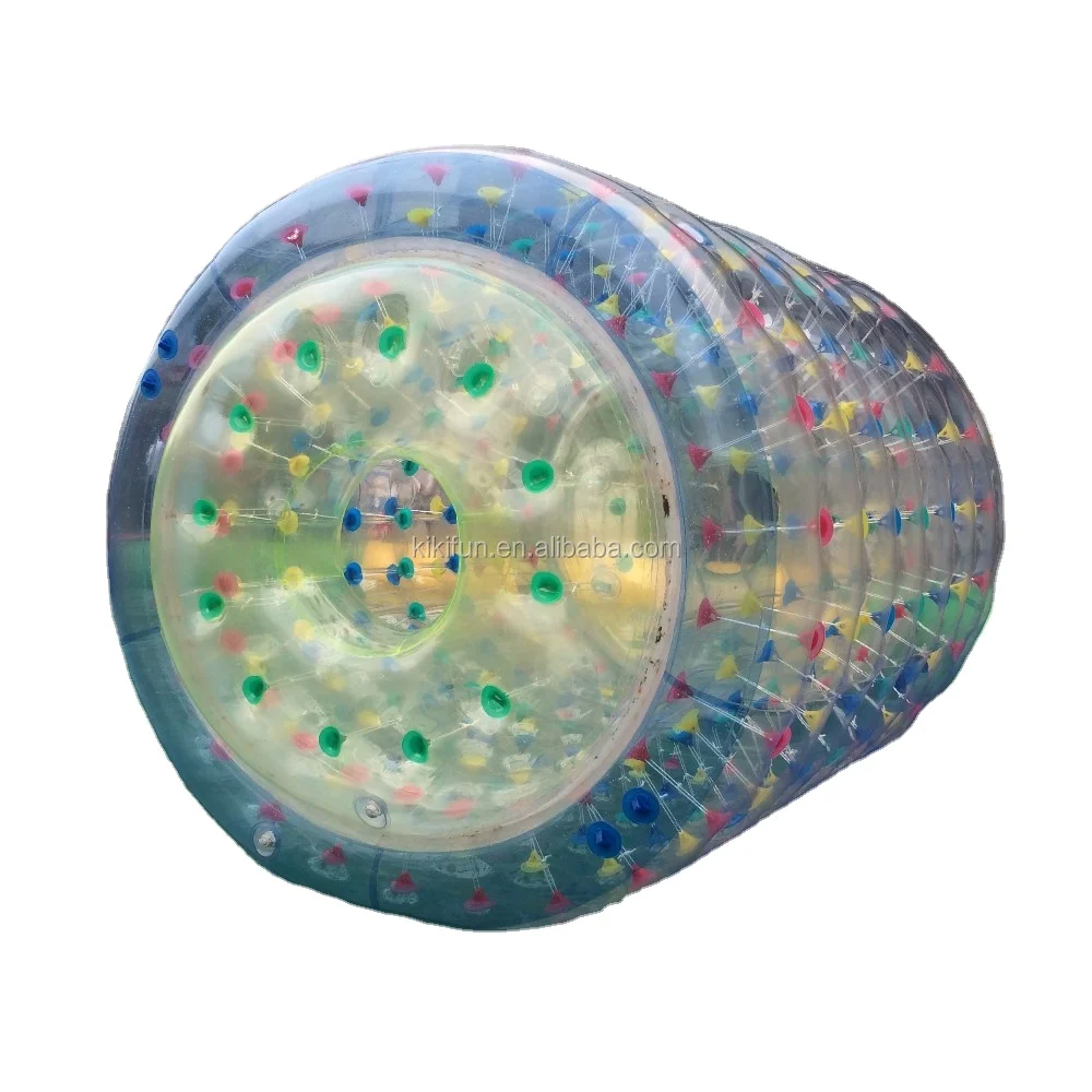 Durable 1.0mm PVC OEM Inflatable Hamster Roller Wheel Walking Roller Game Inflatable Roller Balls For Sale