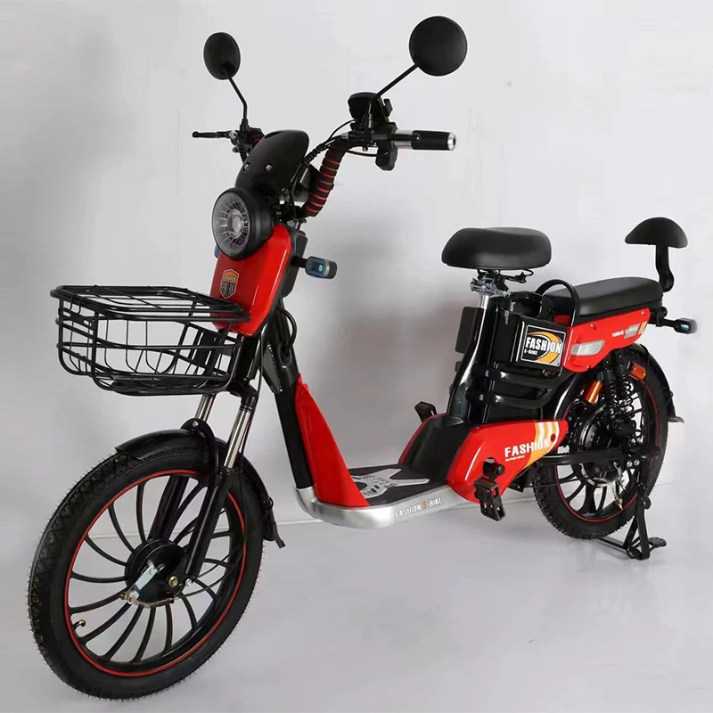 China manufacturer Wholesale price 500W motor 20 inch wheel hub electric bike adult pedal city bike