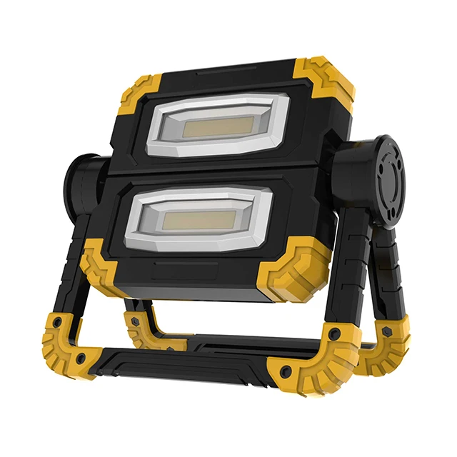 
High Quality Super Bright 900 Lumen 20W COB Flood Light USB Battery Waterproof Led Work Light Factory Direct Sale 