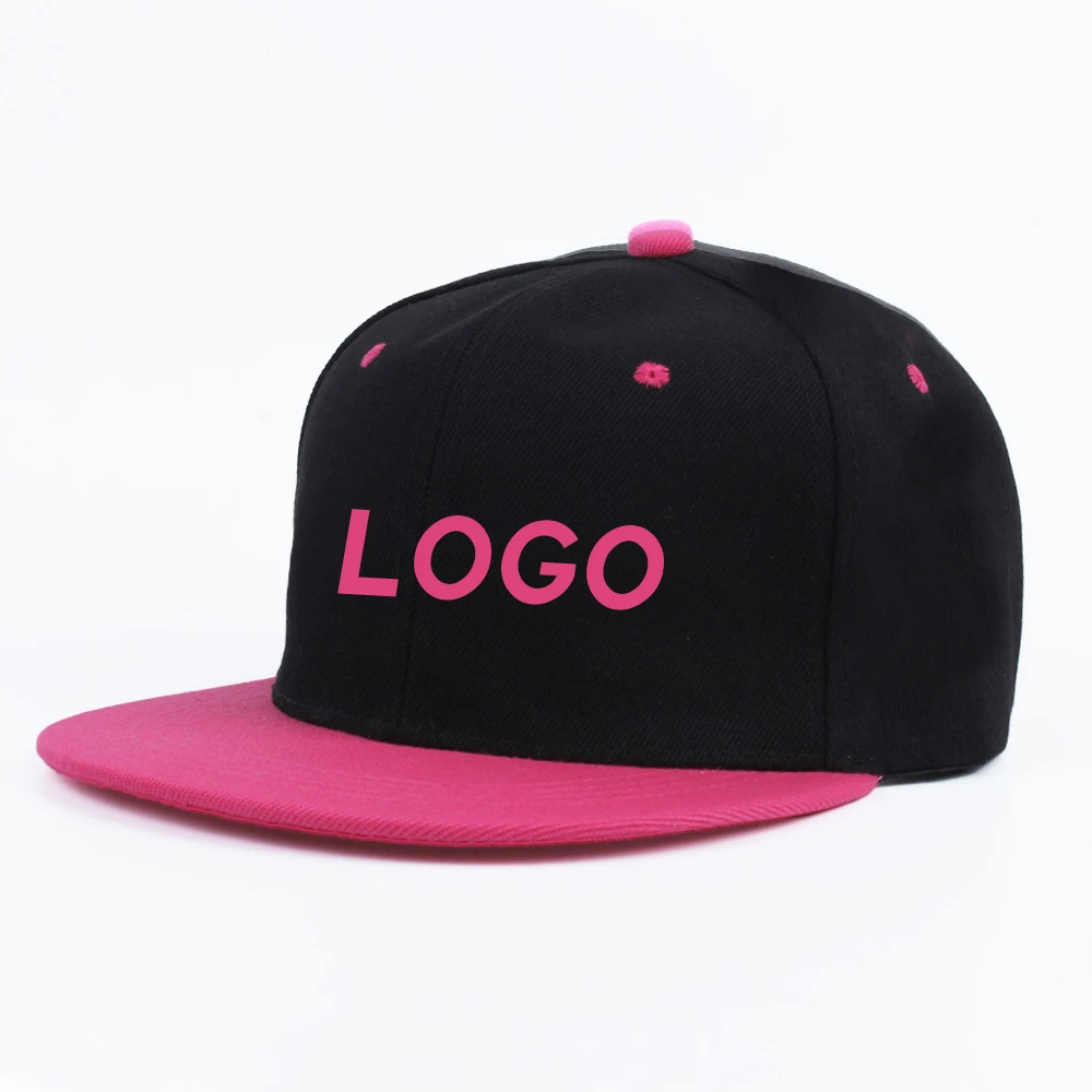 Customized LOGO Classic Hip Hop Embroidery Sports Snapback Cap For Men