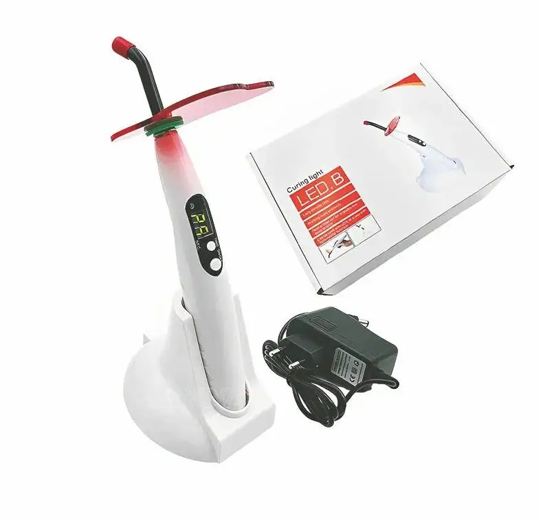 High quality Tooth Tube Lighting Photo Ring Fill Wireless Cordless Led Lamp Dental Curing Light Led Light Cure