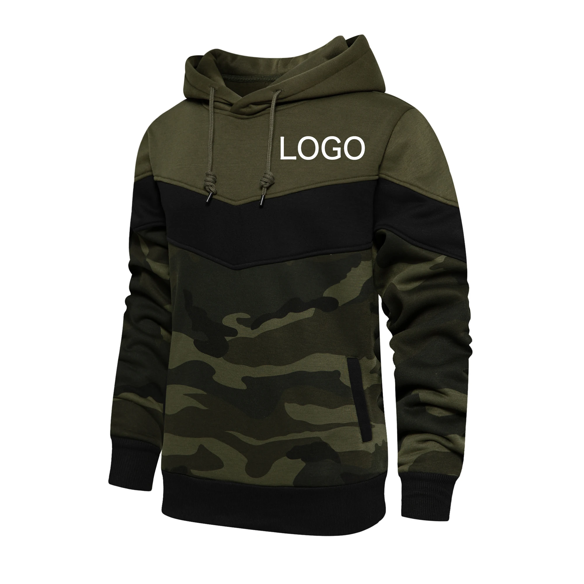 Customize your brand LOGO hoodie sudadera vintage Color matching sweat-shirt a capuch