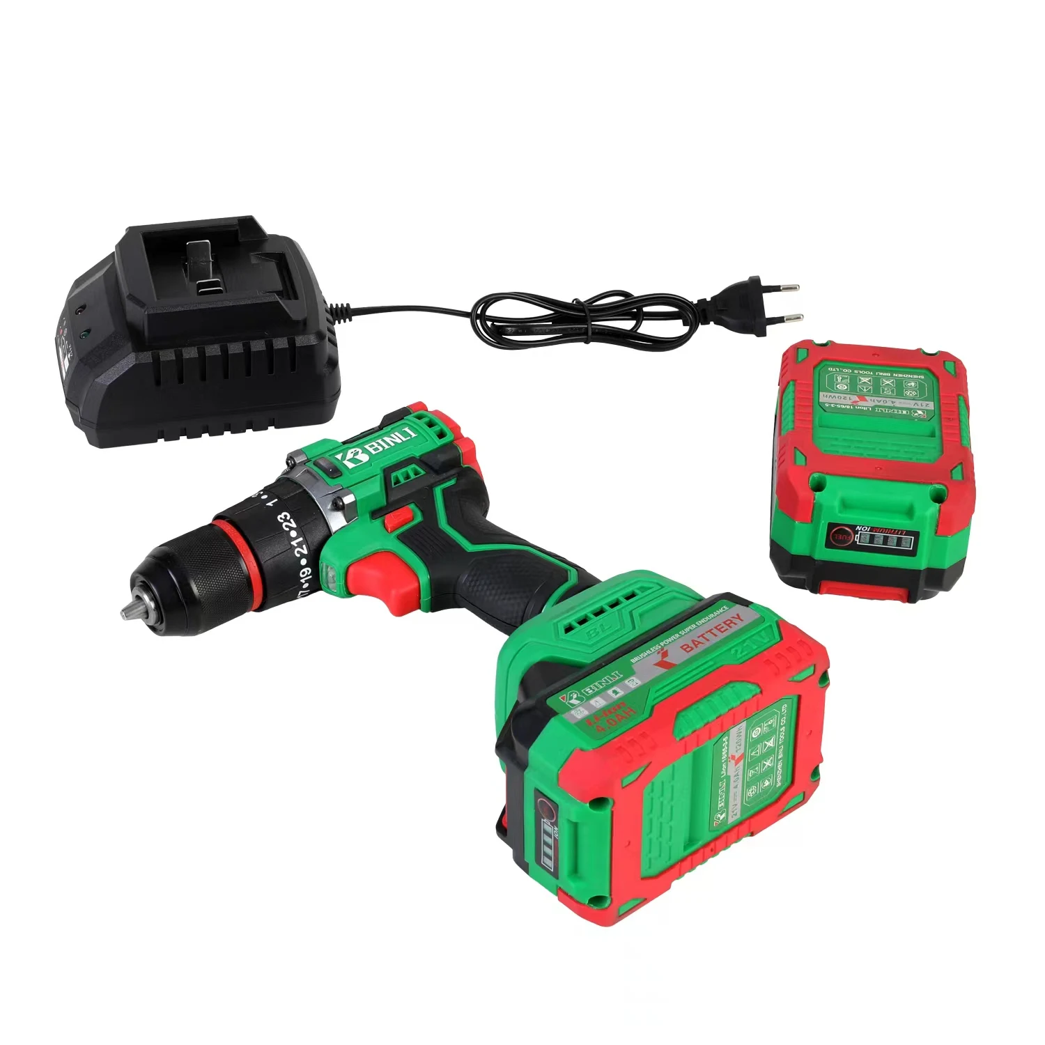 China 13MM Cordless Impact Drill lithium drill brushless drill