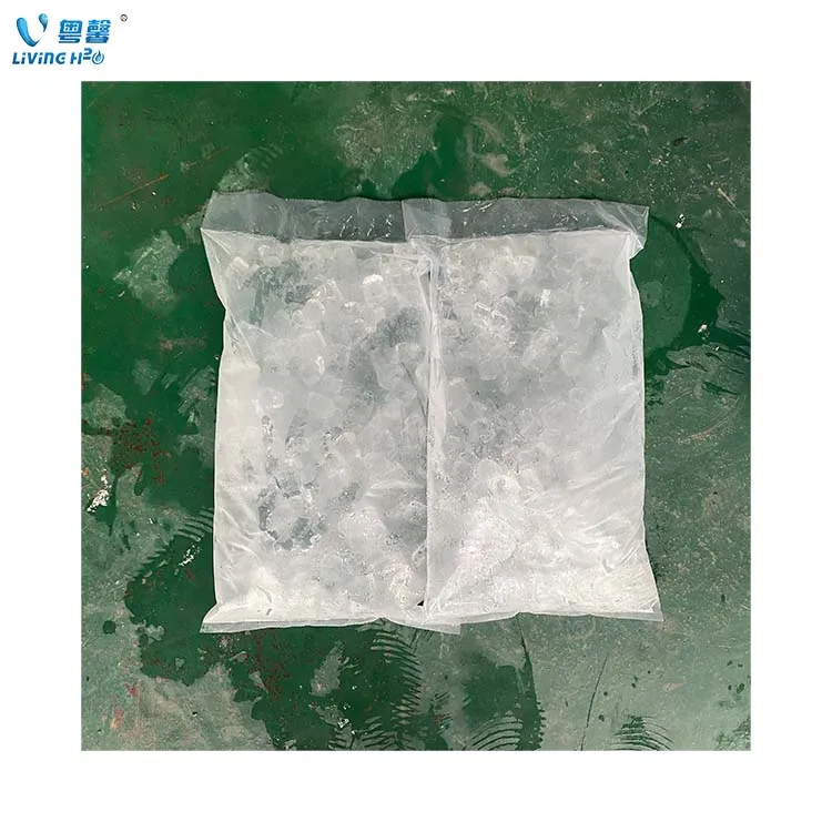 Square ice fresh Cube Ice Vending Machine  Ice and water Vending Dispenser