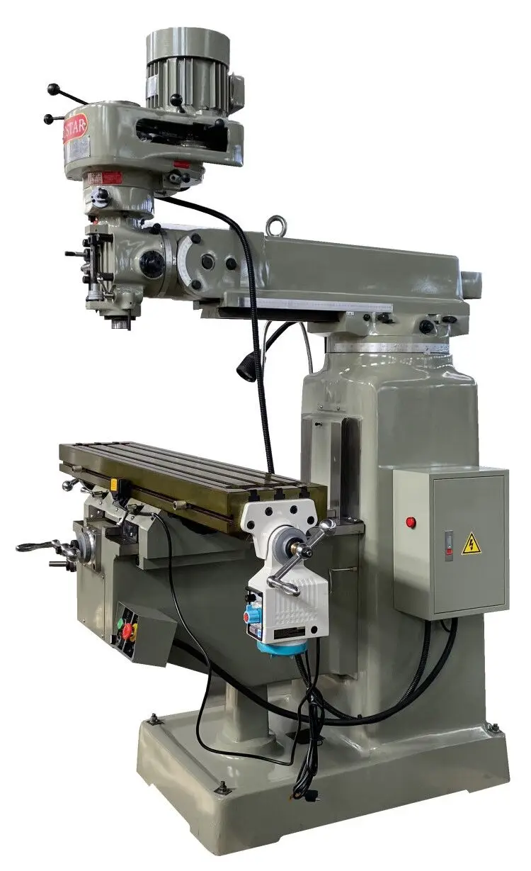 Manual vertical turret milling machine