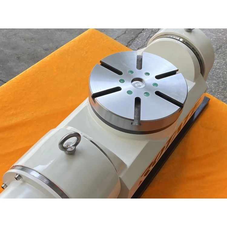 High Quality Low Price Universal Tilting Rotary Table 250mm Milling Machine 5th Axis Cnc Rotary Table