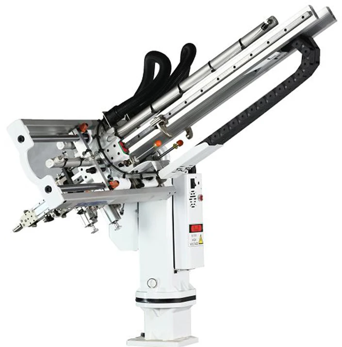 Custom china oblique double arm manipulator industrial injection 3 axis servo collaborative robot arm