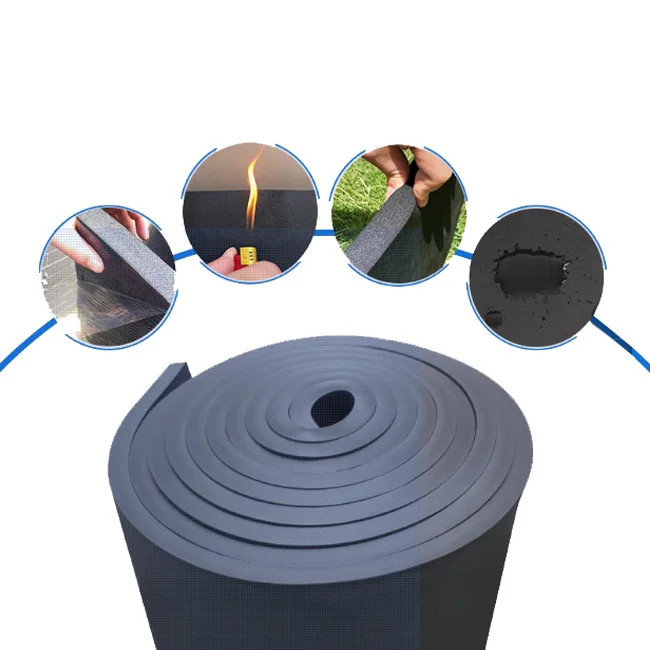 FIRSTFLEX thermal insulation fireproof Soundproof NBR rubber foam insulation sheet