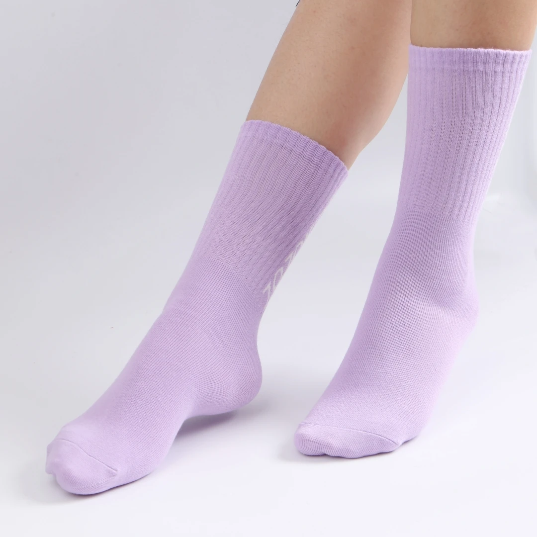 Shenzhen Custom Sock Manufacturer  New Sports Men Women Simple Cotton Socks/  cotton socks colorful
