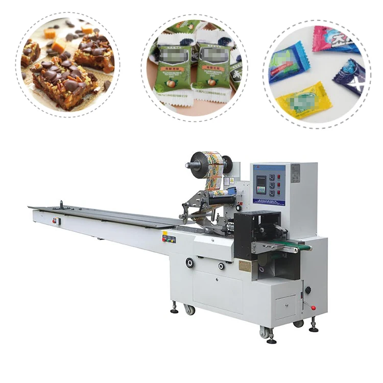 Dxd-300 Automatic Packaging chocolate Machinery Soap Packing Pillow Machine 250b, Chocolate Bar Chips Automatic Packing Machine