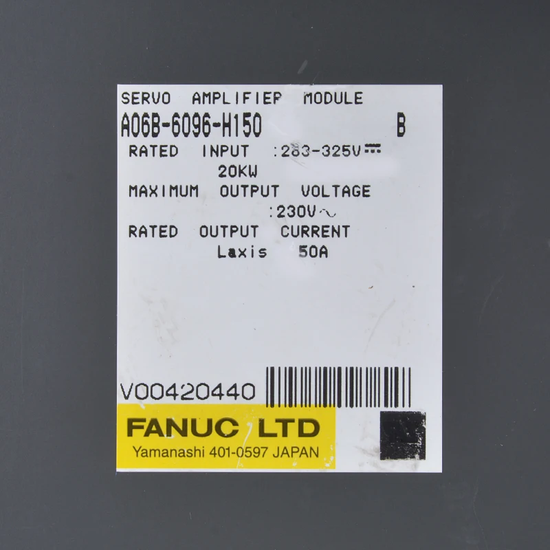 A06B-6093-H150 новый оригинальный fanuc серводвигатель переменного тока Привод