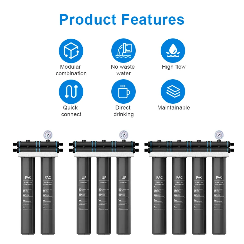 Ultrafiltration filtration water filters system  water filtration  straight drink  water filters system
