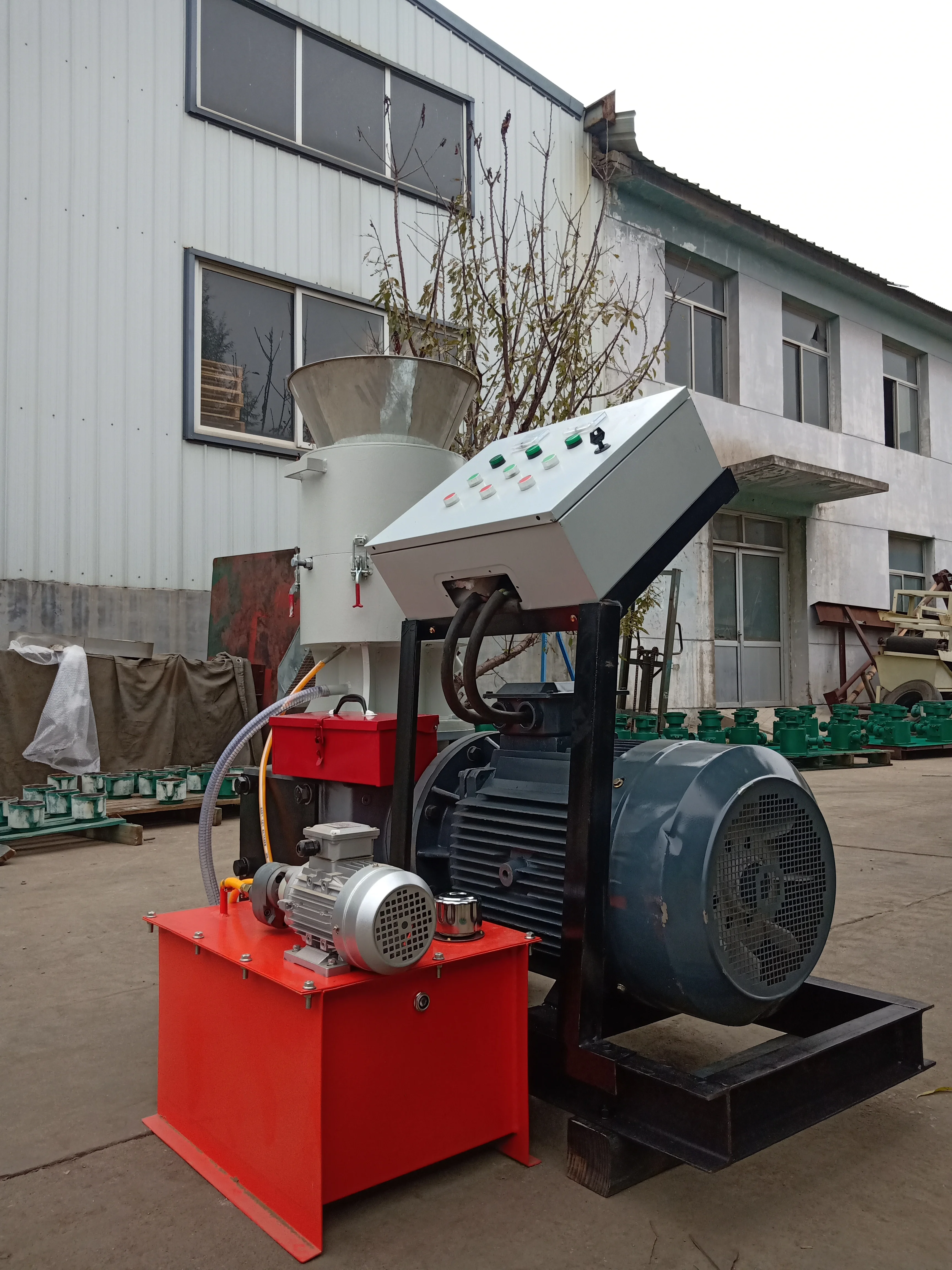 Дешевая машина для обработки корма для птицы, 2,5 мм, 3 мм, 4 мм, 5 мм, 220 В/380 В, машина для гранулирования корма для животных с шлифовальным диском