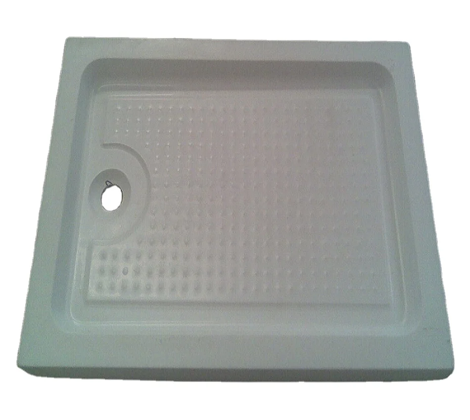 KMRY Customizable Size Rectangle Acrylic Bathroom Shower Base,Rectangle Bathroom Shower Tray For Shower Enclosure Room