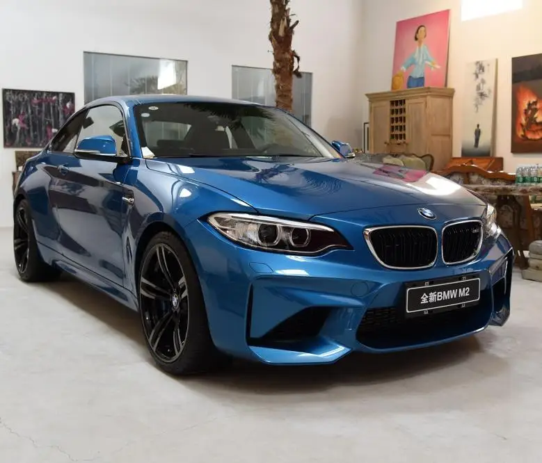  Для Bmw F22 2 серии M2 стильные передние Автомобильные бамперы боковые кранцы комплект пластиковых