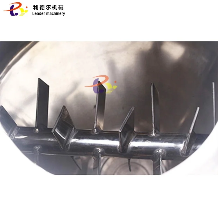 Spray System Instant Coffee Tea Brine Mixing Tank Double Cone Mixer Machine