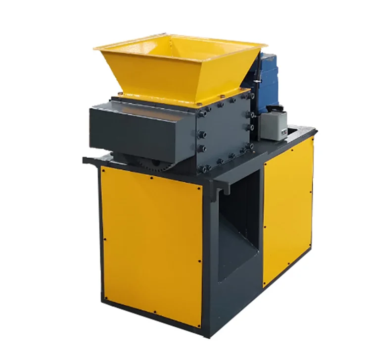 Small plastic shredder for plastic foil abs hdpe plastic shredder recycling machine