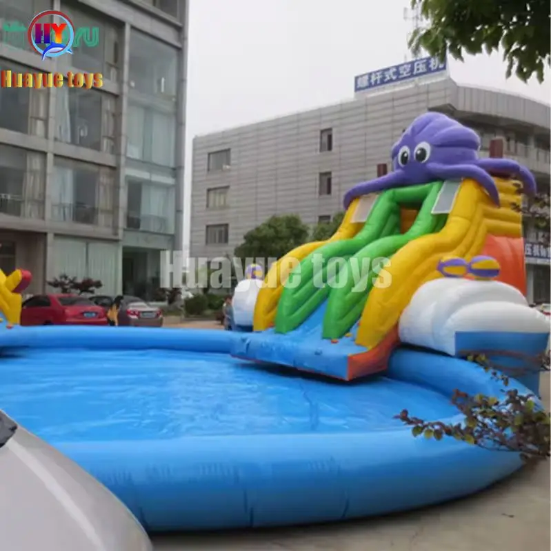 HUAYUE Popular Aqua Park Game Outdoor High Quality Factory Price Commercial Mobile Customized Inflatable Park Summer Water Games