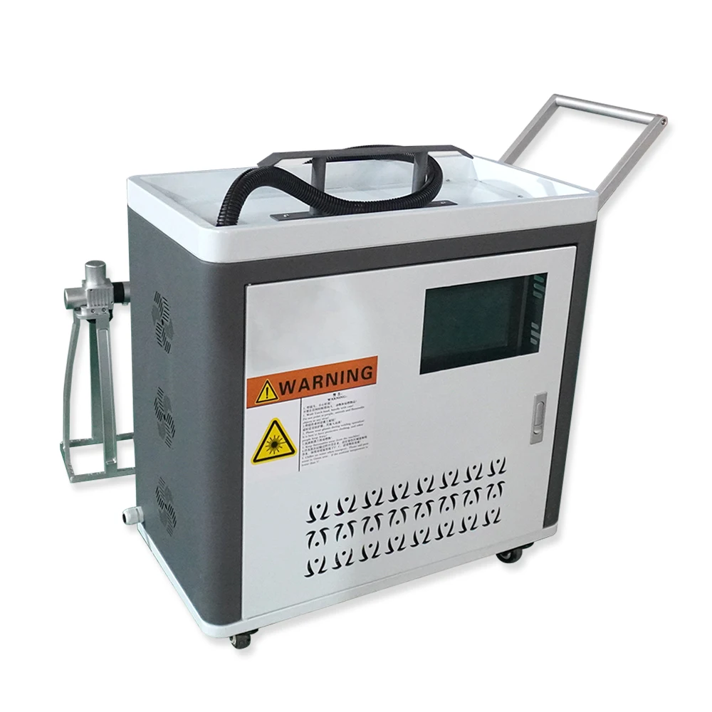 Gear aircraft coating ship micro laser cleaning machine 500w pulse laser cleaning machine