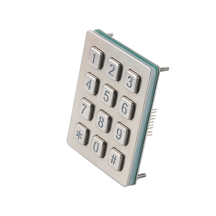 3x4 12 ключей водостойкие промышленные безопасности keypads клавиатуры для контроля доступа