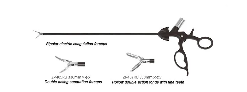 SHINVA  Laparoscopic Hand Instruments Bipolar Forceps for Endoscopic surgery