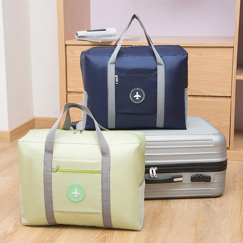 nylon water resistant outdoor travel bag anti-theft unisex personal item duffel bag for europe multiple color lightweight