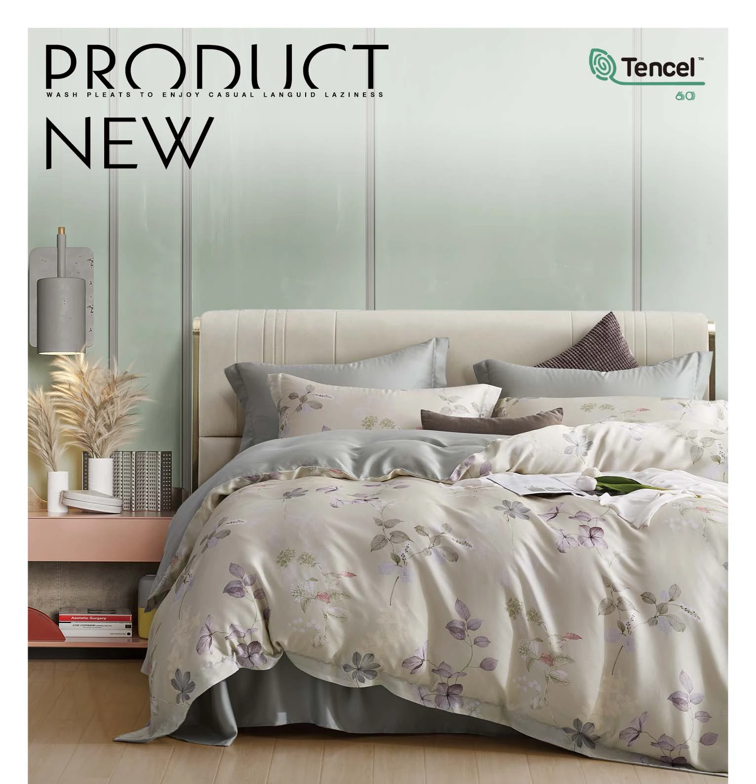 Top Level Silk Handfell Tencel Bedding Sets Tencel Certification