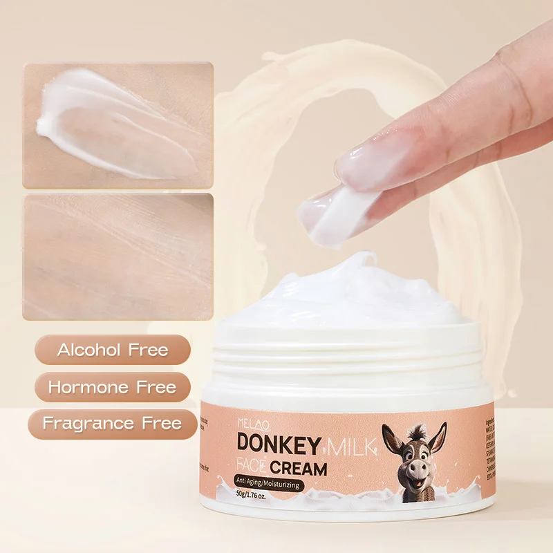 skin caring manufacturers anti aging donkey milk face cream collagen face cream organic face care brightening